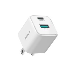SẠC NHANH INNOSTYLE MINICUBE GAN 33W PD & PPS 2 CỔNG SIÊU NHỎ - IC33PD