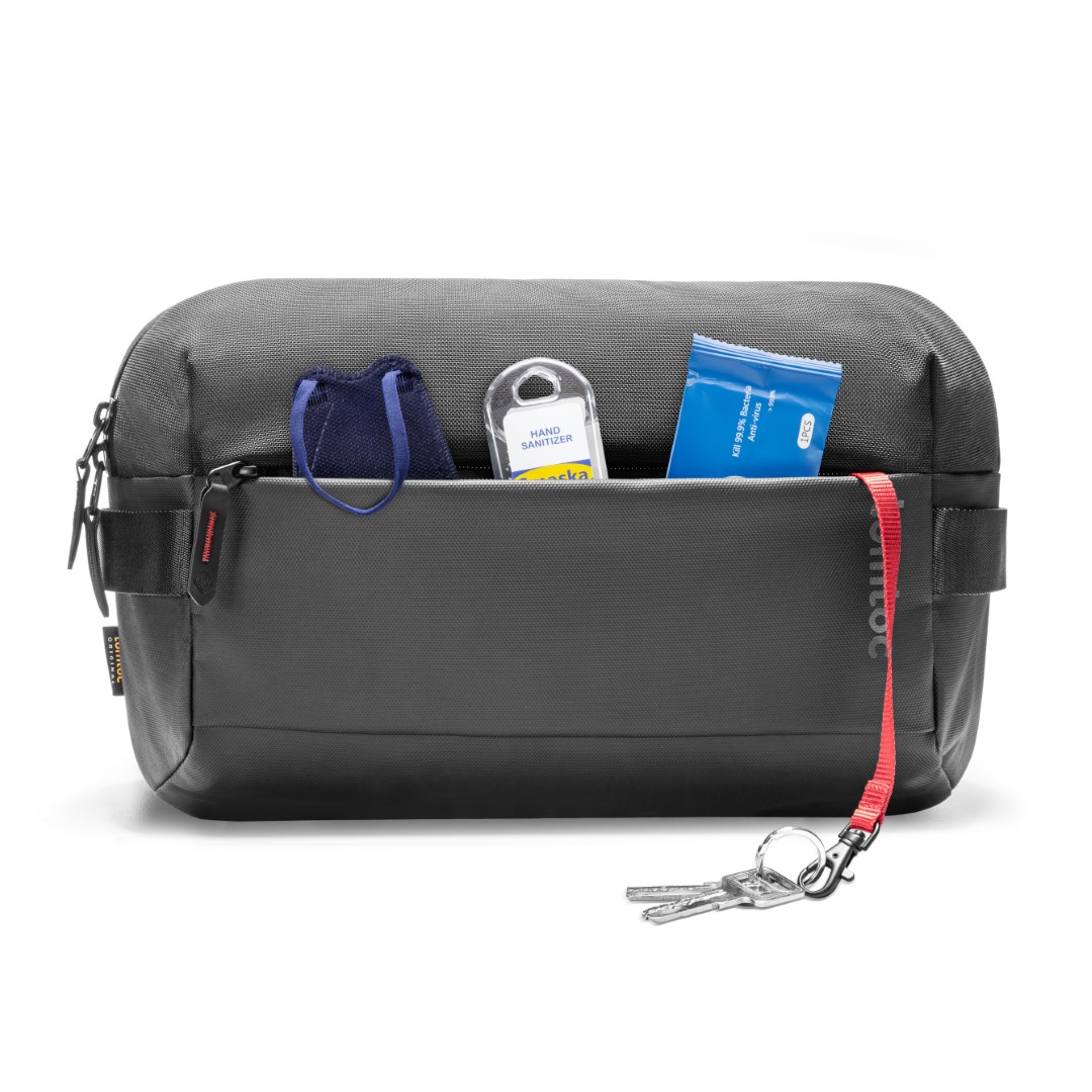 TÚI ĐEO CHÉO TOMTOC (USA) URBAN CODURA SLING BAG TRAVEL & WORK 11-INCH H02-B04D01 (T21M1D1)