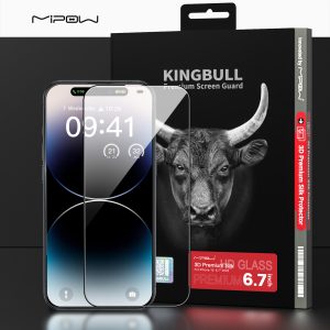 CƯỜNG LỰC MIPOW KINGBULL iPHONE 15 PLUS 3D PREMIUM SILK PROTECTOR – BJ506-BK