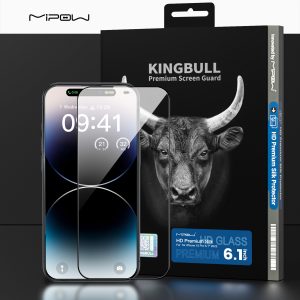 CƯỜNG LỰC MIPOW KINGBULL IPHONE 15 PRO HD PREMIUM SILK PROTECTOR – BJ503-BK