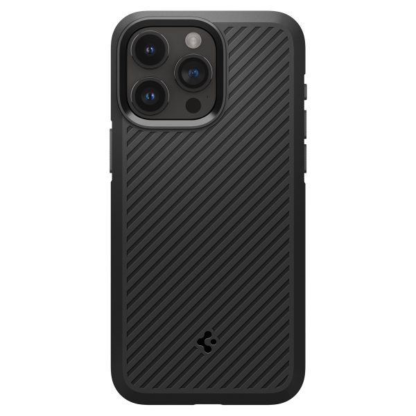 [MUA 1 TẶNG 1] ỐP LƯNG IPHONE 15 PROMAX SPIGEN CORE ARMOR MATTE BLACK ACS06441