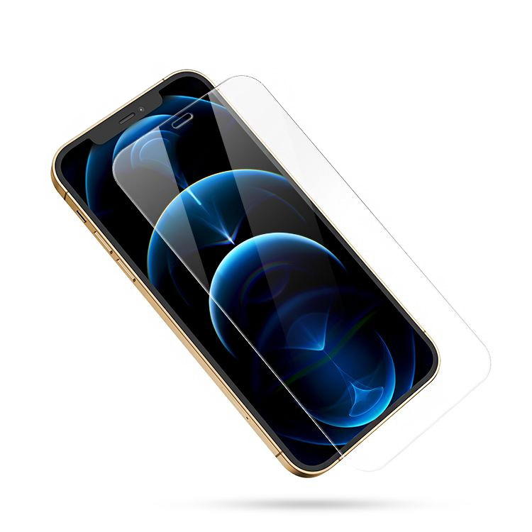 MIẾNG DÁN CƯỜNG LỰC MIPOW KINGBULL PREMIUM HD (2.7D) IPHONE 12 | 12 PRO (KHÔNG VIỀN ĐEN)