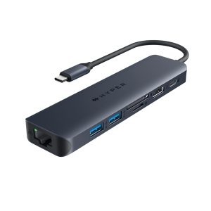 CỔNG CHUYỂN HYPERDRIVE NEXT 7-IN-1 PORT USB-C CHO LAPTOP/MACBOOK - HD4003GL