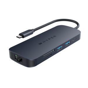 CỔNG CHUYỂN HYPERDRIVE NEXT 8 PORT USB-C CHO MACBOOK/LAPTOP – HD4004GL
