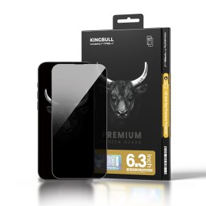 CƯỜNG LỰC MIPOW KINGBULL IPHONE 16 PRO 6.3” HD ANTI-SPY PREMIUM SILK – BJ606-BK