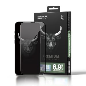 CƯỜNG LỰC MIPOW KINGBULL IPHONE 16 PROMAX 6.9” 3D PREMIUM SILK – BJ616-BK