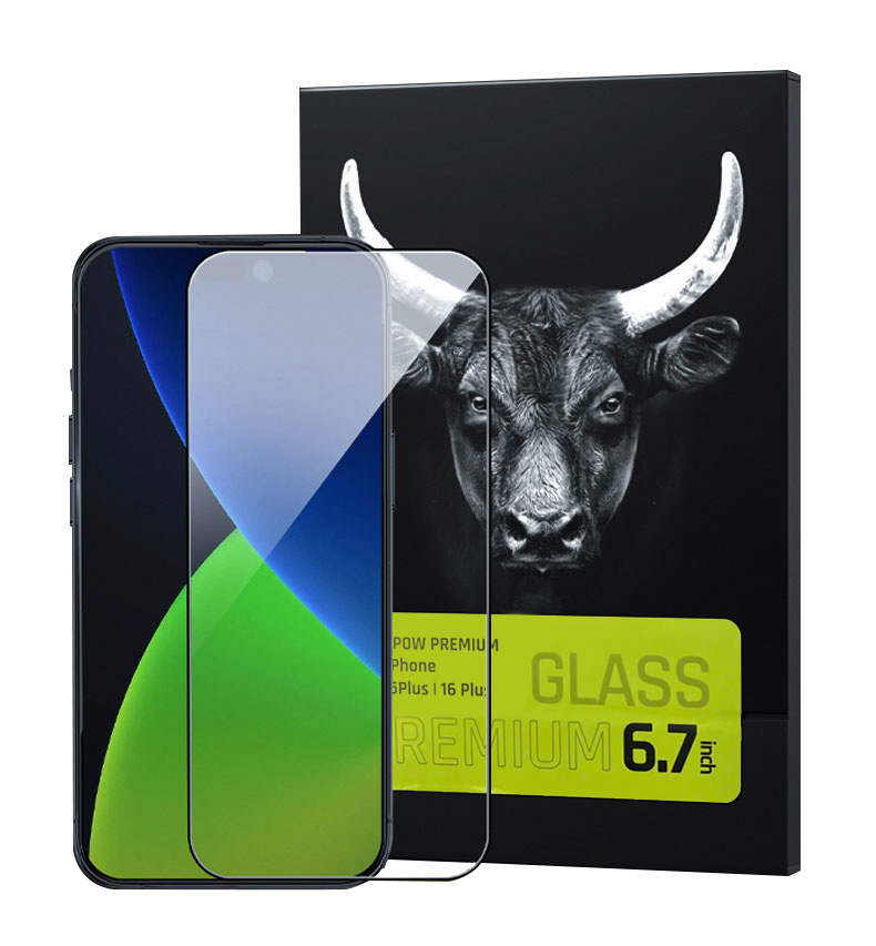 CƯỜNG LỰC MIPOW KINGBULL IPHONE 16 PLUS HD PREMIUM SILK – BJ603-BK