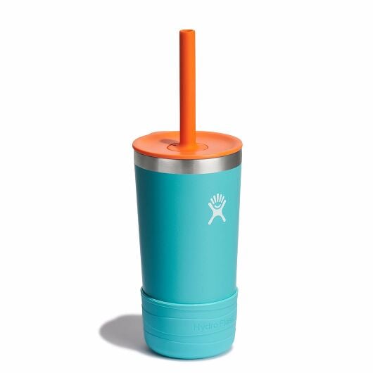 BÌNH NƯỚC GIỮ NHIỆT DÀNH CHO TRẺ HYDRO FLASK KIDS TUMBLER WITH STRAW AND BOOT ANEMONE 12 OZ  – KT12PS