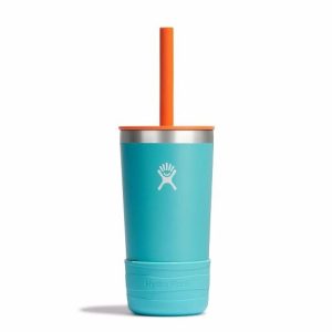 BÌNH NƯỚC GIỮ NHIỆT DÀNH CHO TRẺ HYDRO FLASK KIDS TUMBLER WITH STRAW AND BOOT ANEMONE 12 OZ  – KT12PS