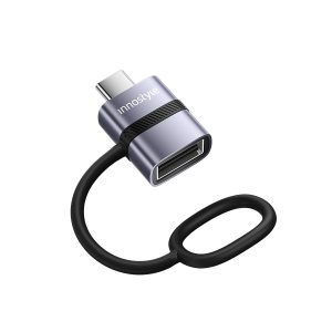 Cổng chuyển OTG Innostyle FlexiLInk USB-C to USB-A female silicone tape - ST-510GY