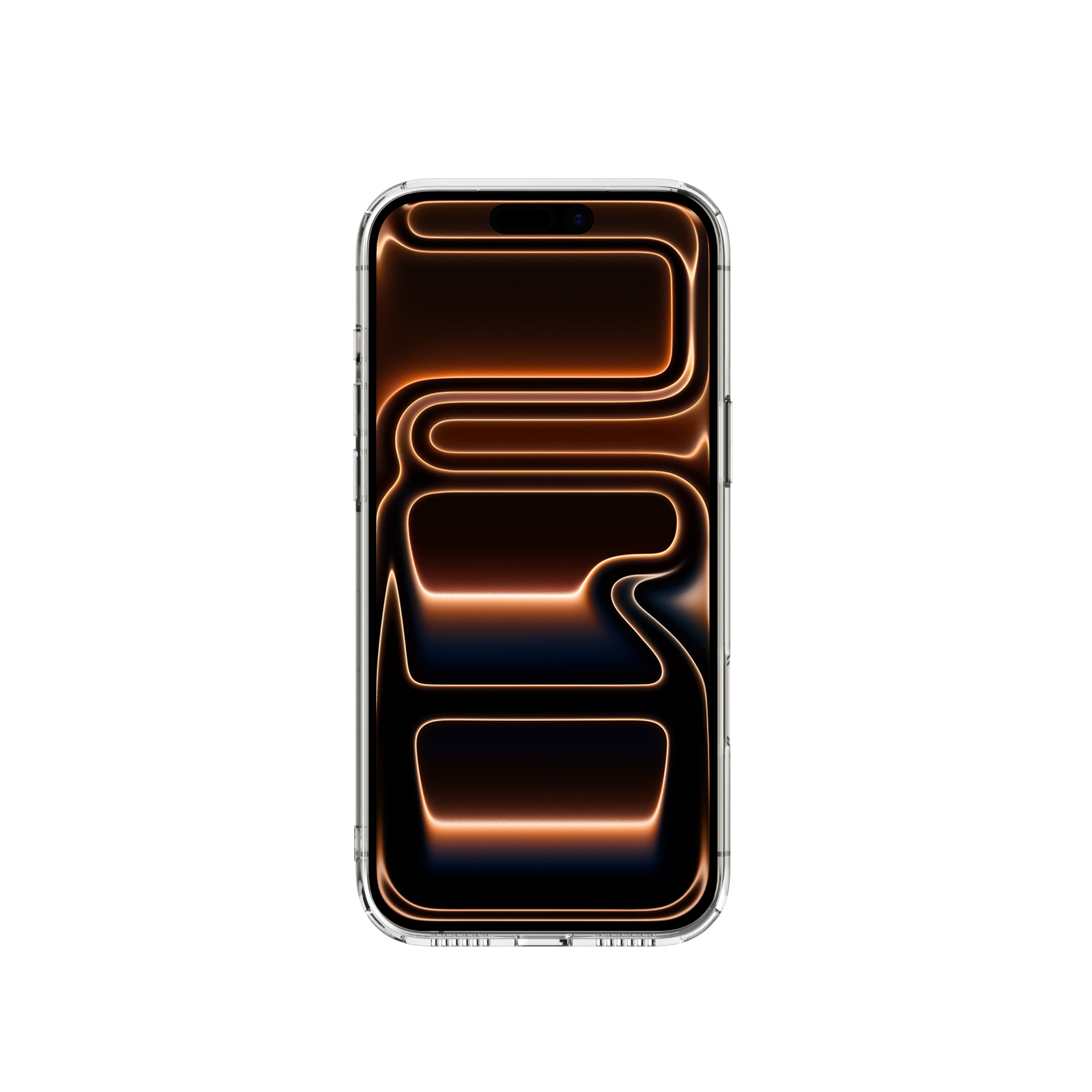 Ốp Lưng Magsafe Mipow Kingbull Button control Tempered Glass Transparent iPhone 17 Series 2025