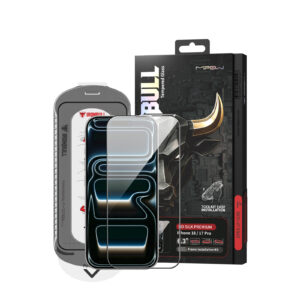 Kính Cường Lực iPhone 18 Pro / 17 Pro 6.3” 2026 MIPOW IRONBULL HD Silk Premium Tool Kit & Frame Camera Cover