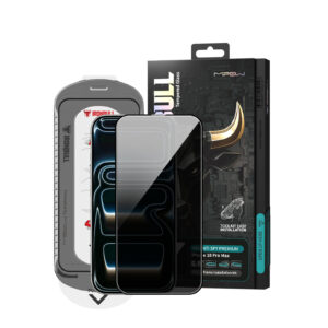 Kính Cường Lực Chống Nhìn Trộm iPhone 18 Pro Max 2026 MIPOW IRONBULL HD Anti-Spy Silk Premium Tool Kit & Frame Camera Cover