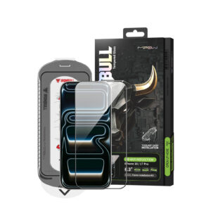 Kính Cường Lực Chống Phản Quang iPhone 18 Pro / 17 Pro 6.3” 2026 MIPOW IRONBULL HD Anti-Reflection Silk Tool Kit & Frame Camera Cover