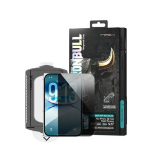 Kính Cường Lực Chống Nhìn Trộm iPhone Duo 5.4” 2026 MIPOW IRONBULL HD Anti-Spy Silk Premium Tool Kit & Frame Camera Cover